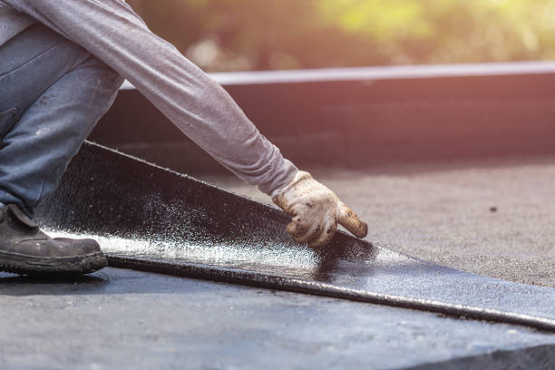 Professional Waterproofing technician working in Newton, AL